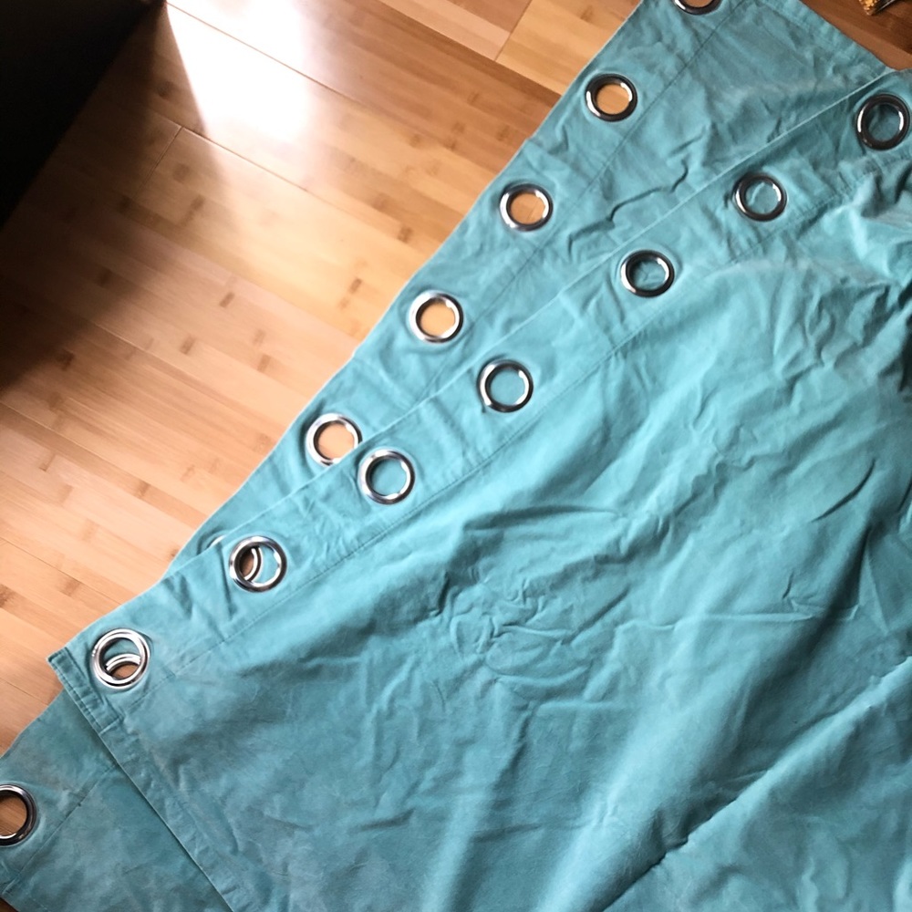 IKEA Sanela Velvet Grommeted Curtains